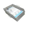 Khay inox 2 tầng
