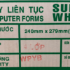 Giấy liên tục 4 liên 240x279mm