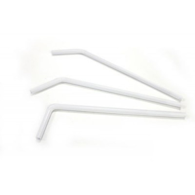 Ống hút trắng lò xo