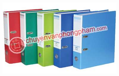 Bìa còng Plus A4 5cm 1 mặt si