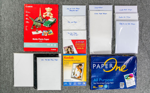 Giấy in ảnh - Tối ưu hóa hiển thị hình ảnh sắc nét trên nền giấy